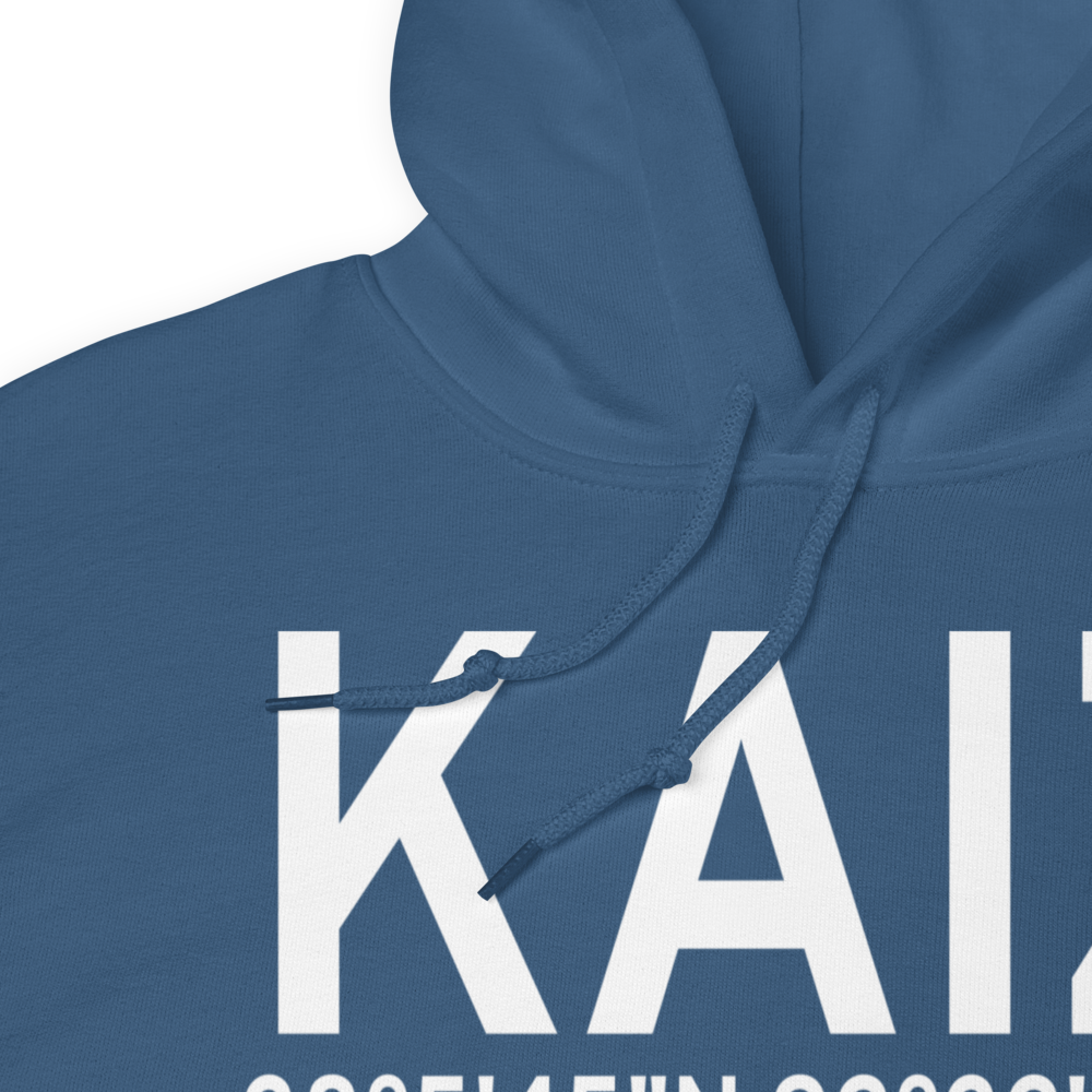 Lee C Fine Memorial Airport (KAIZ) ICAO Hoodie Sweatshirt 