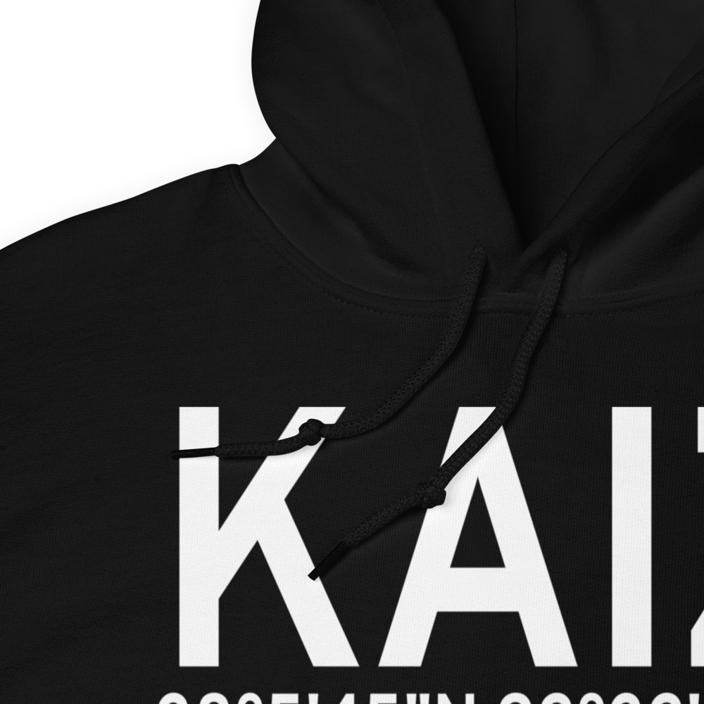 Lee C Fine Memorial Airport (KAIZ) ICAO Hoodie Sweatshirt 