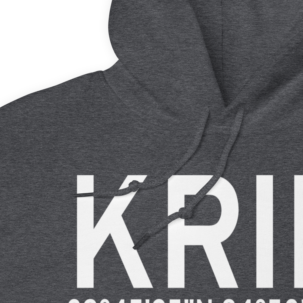 Richmond Municipal Airport (KRID) ICAO Hoodie Sweatshirt 