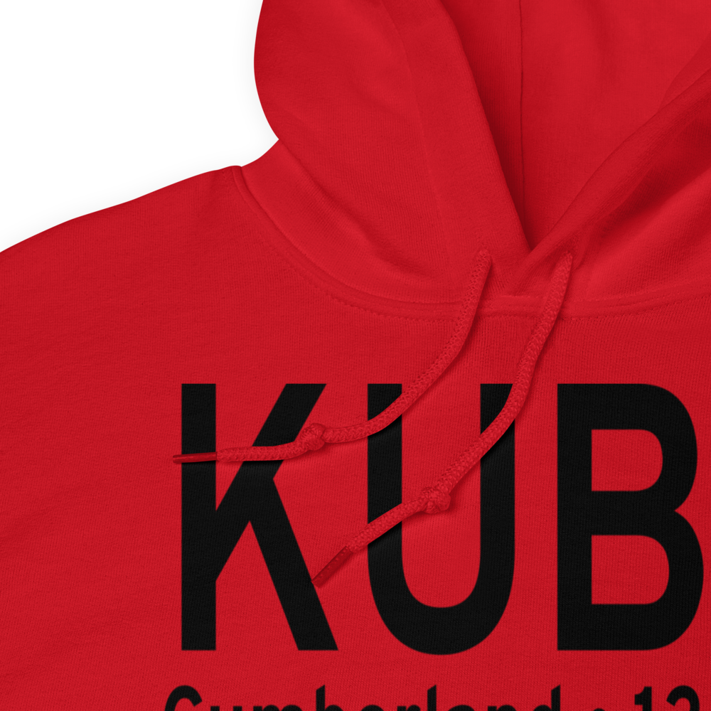 Cumberland Municipal Airport (KUBE) ICAO Hoodie Sweatshirt 