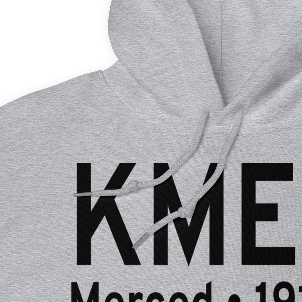Castle Airport (KMER) ICAO Hoodie Sweatshirt 