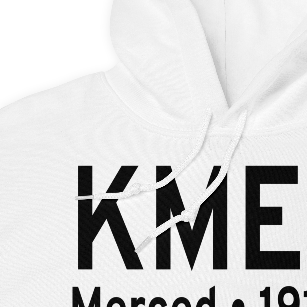 Castle Airport (KMER) ICAO Hoodie Sweatshirt 