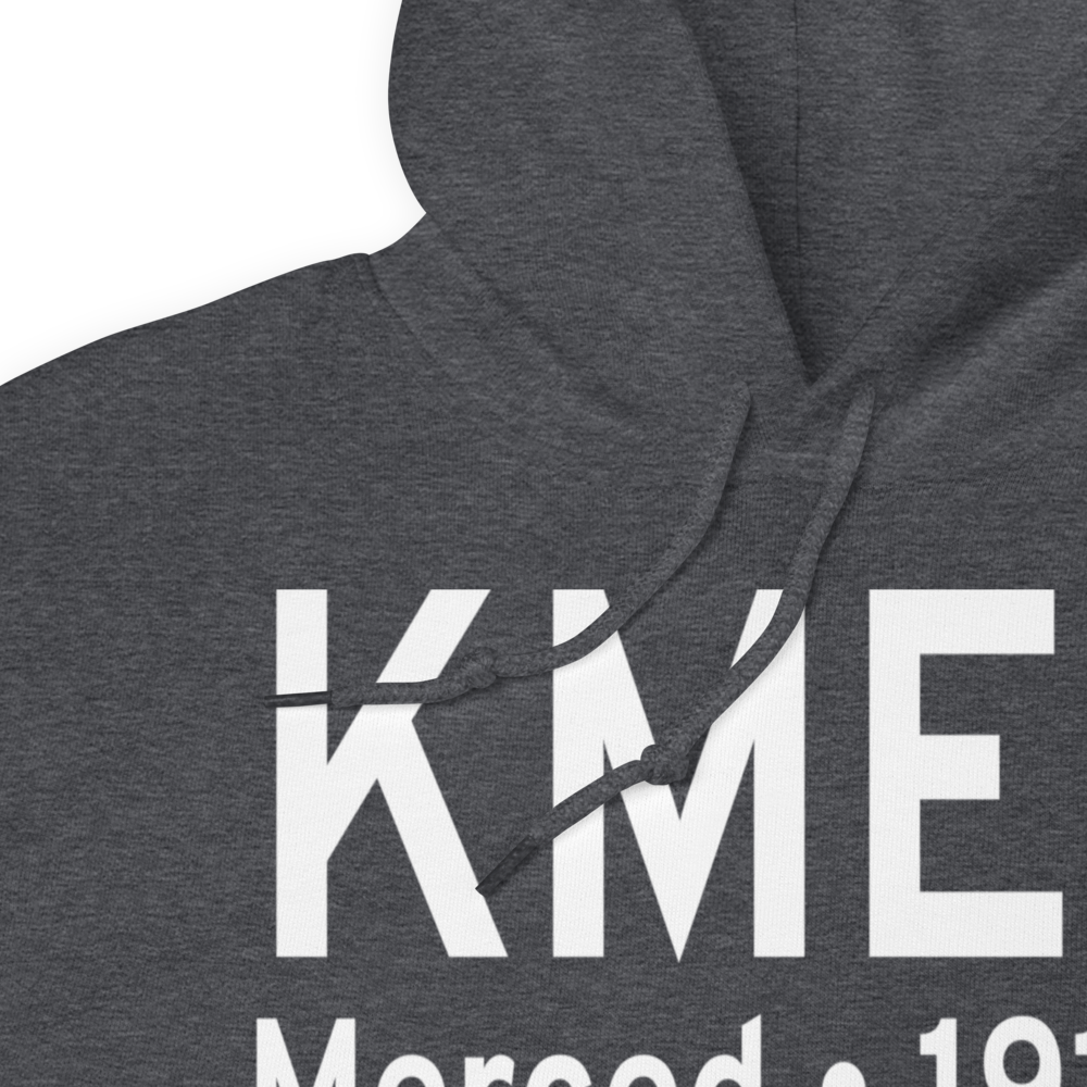 Castle Airport (KMER) ICAO Hoodie Sweatshirt 