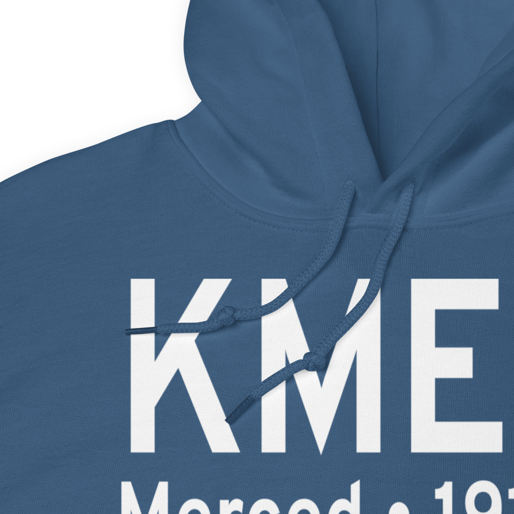 Castle Airport (KMER) ICAO Hoodie Sweatshirt 