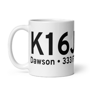 Dawson Municipal Airport (K16J) ICAO Mug