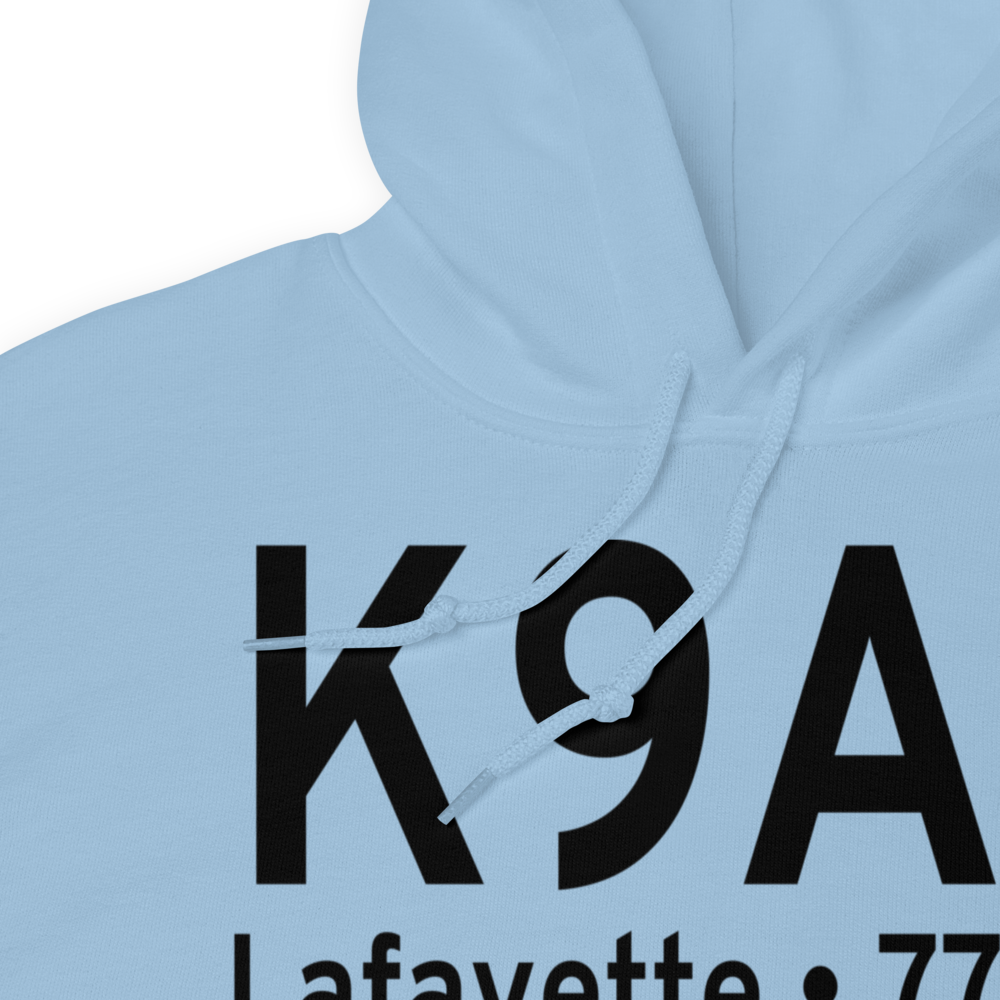 Barwick Lafayette Airport (K9A5) ICAO Hoodie Sweatshirt 