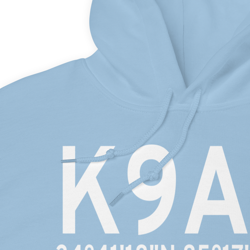 Barwick Lafayette Airport (K9A5) ICAO Hoodie Sweatshirt 