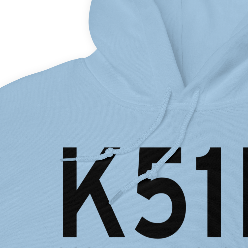 Madisonville Municipal Airport (K51R) ICAO Hoodie Sweatshirt 