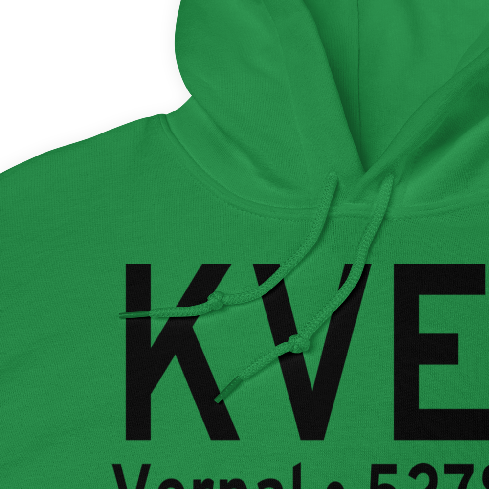Vernal Regional Airport (KVEL) ICAO Hoodie Sweatshirt 