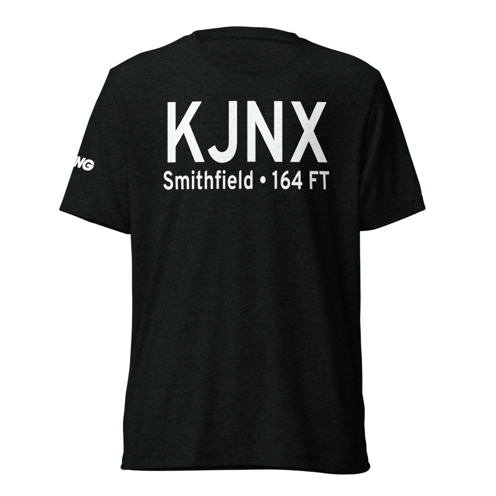 Johnston County Airport (KJNX) ICAO Tri-blend T-Shirt 