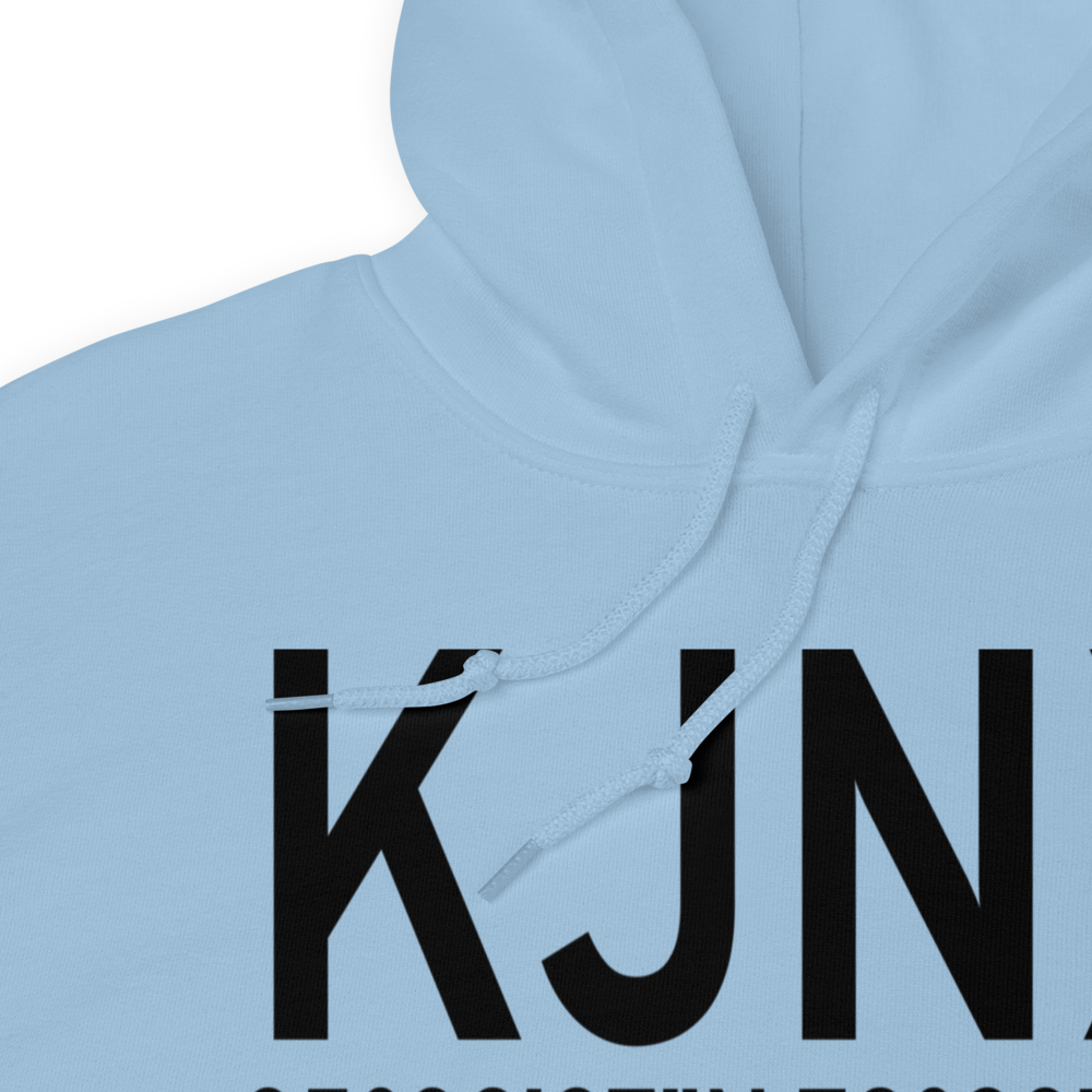 Johnston County Airport (KJNX) ICAO Hoodie Sweatshirt 