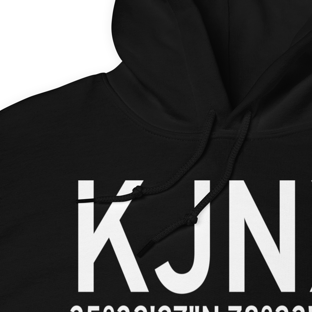 Johnston County Airport (KJNX) ICAO Hoodie Sweatshirt 