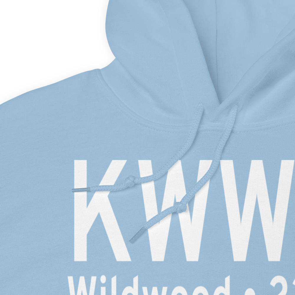 Cape May County Airport (KWWD) ICAO Hoodie Sweatshirt 