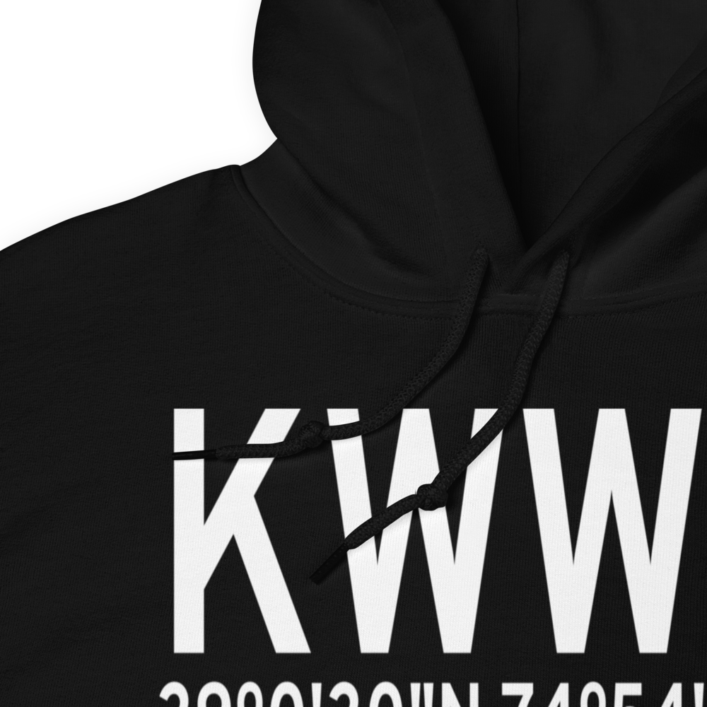Cape May County Airport (KWWD) ICAO Hoodie Sweatshirt 