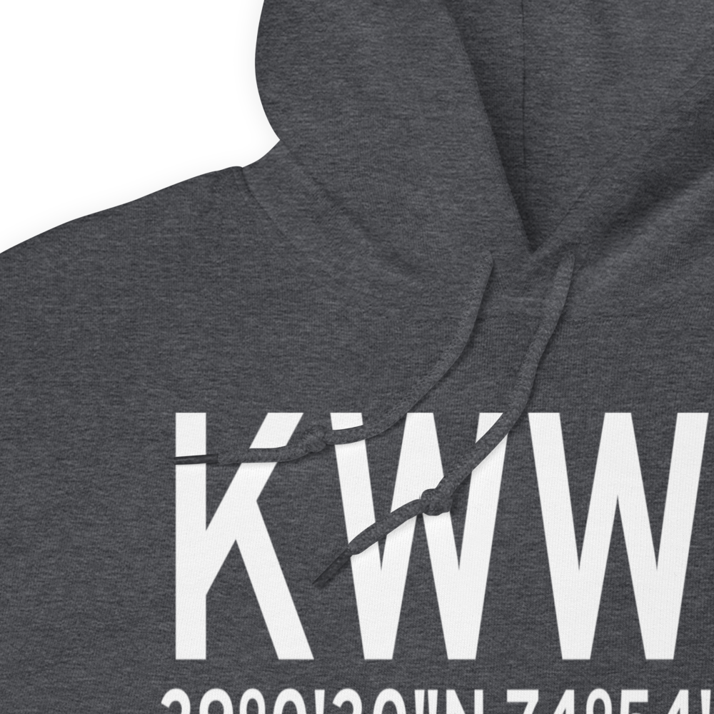 Cape May County Airport (KWWD) ICAO Hoodie Sweatshirt 