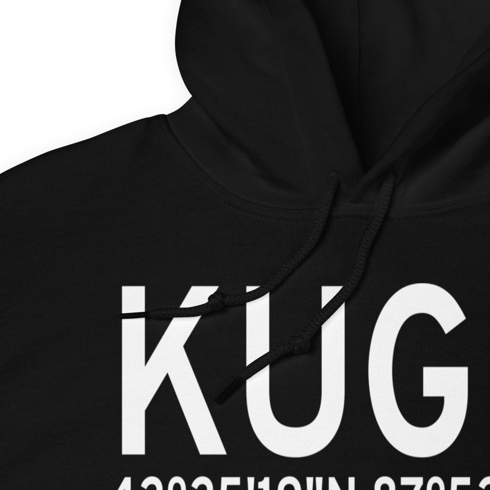 Waukegan National Airport (KUGN) ICAO Hoodie Sweatshirt 