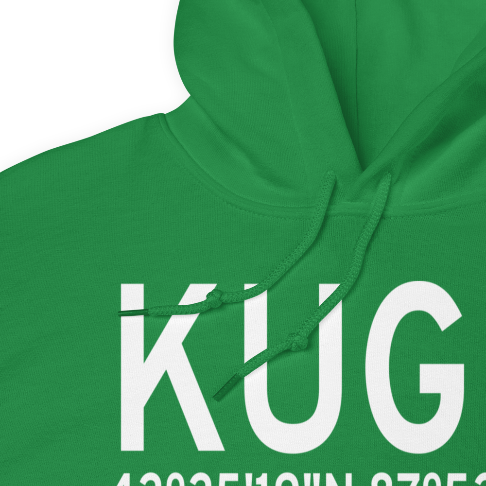 Waukegan National Airport (KUGN) ICAO Hoodie Sweatshirt 