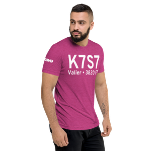 Valier Airport (K7S7) ICAO Tri-blend T-Shirt