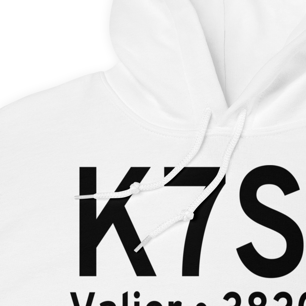 Valier Airport (K7S7) ICAO Hoodie Sweatshirt 