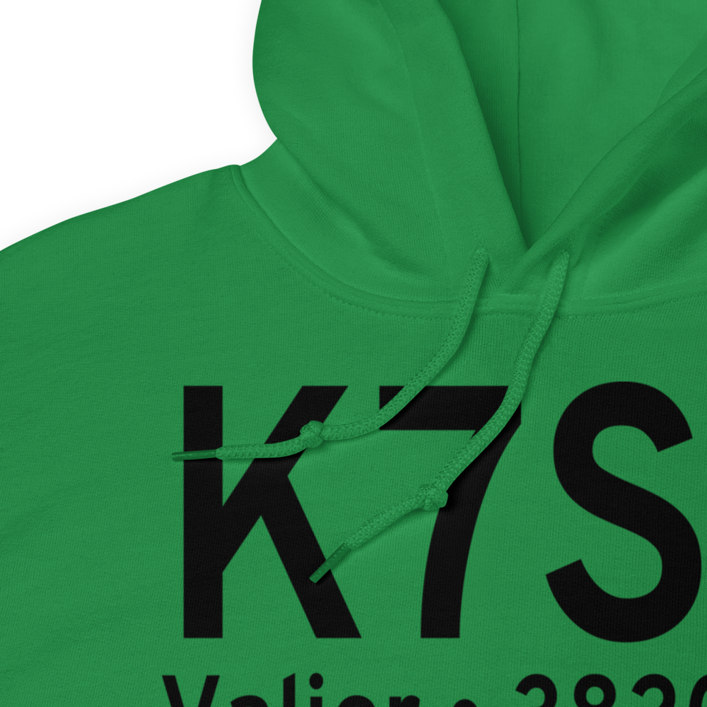 Valier Airport (K7S7) ICAO Hoodie Sweatshirt 