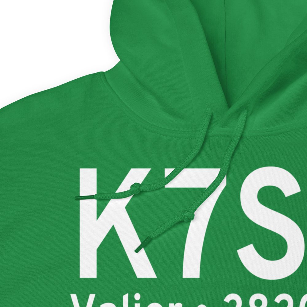 Valier Airport (K7S7) ICAO Hoodie Sweatshirt 