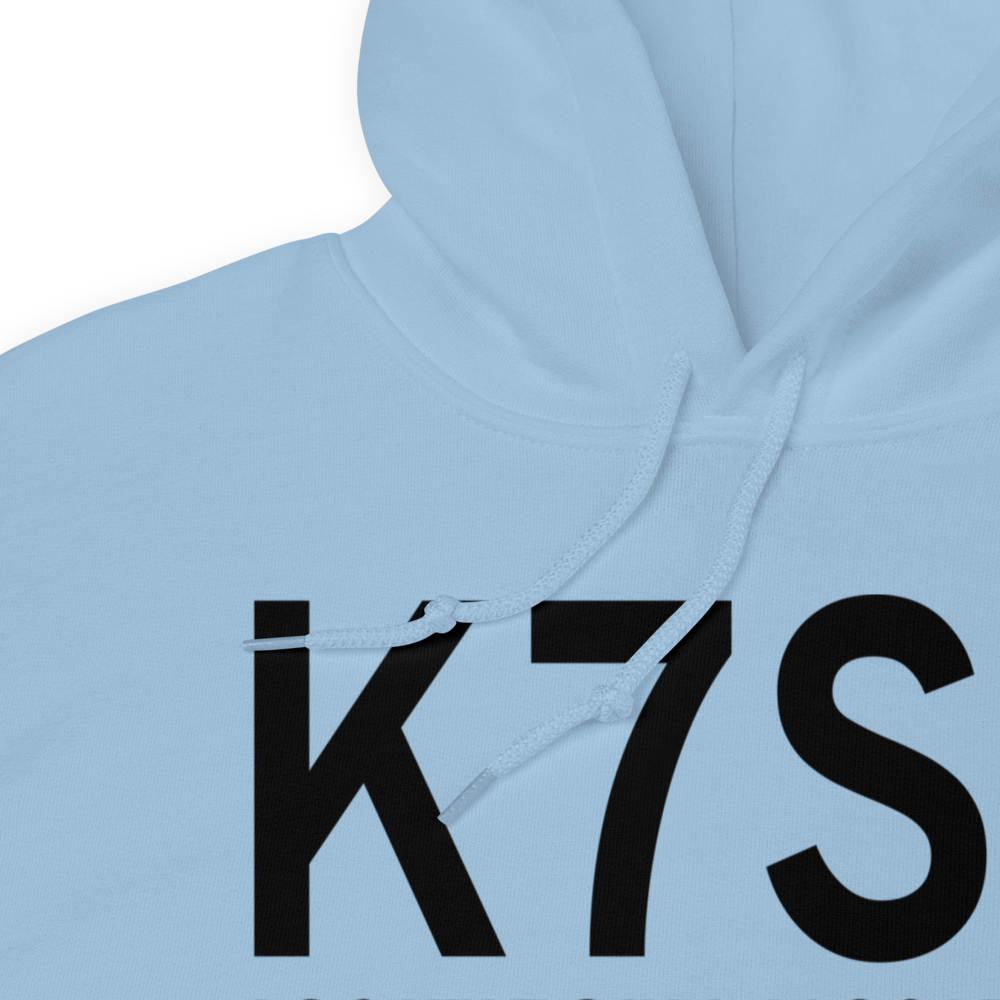 Valier Airport (K7S7) ICAO Hoodie Sweatshirt 