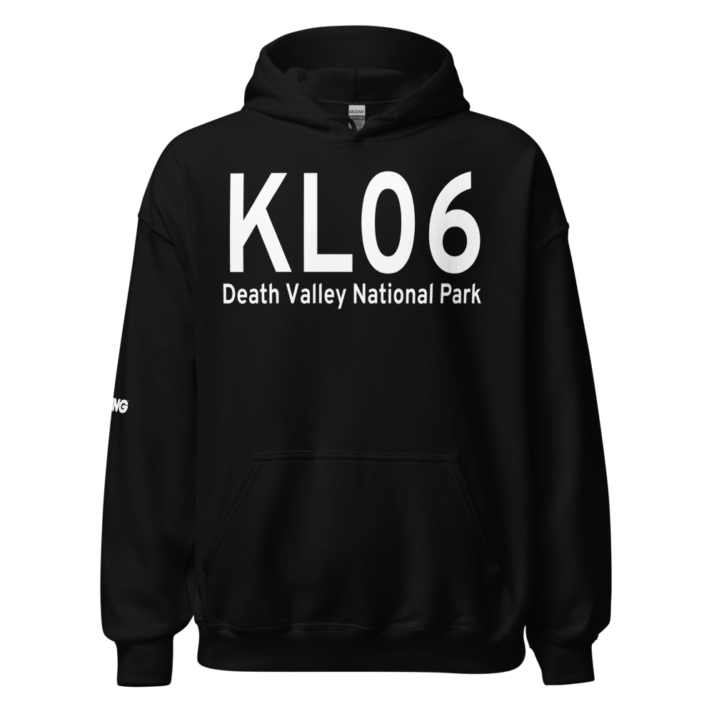 Furnace Creek Airport (KL06) ICAO Hoodie Sweatshirt 