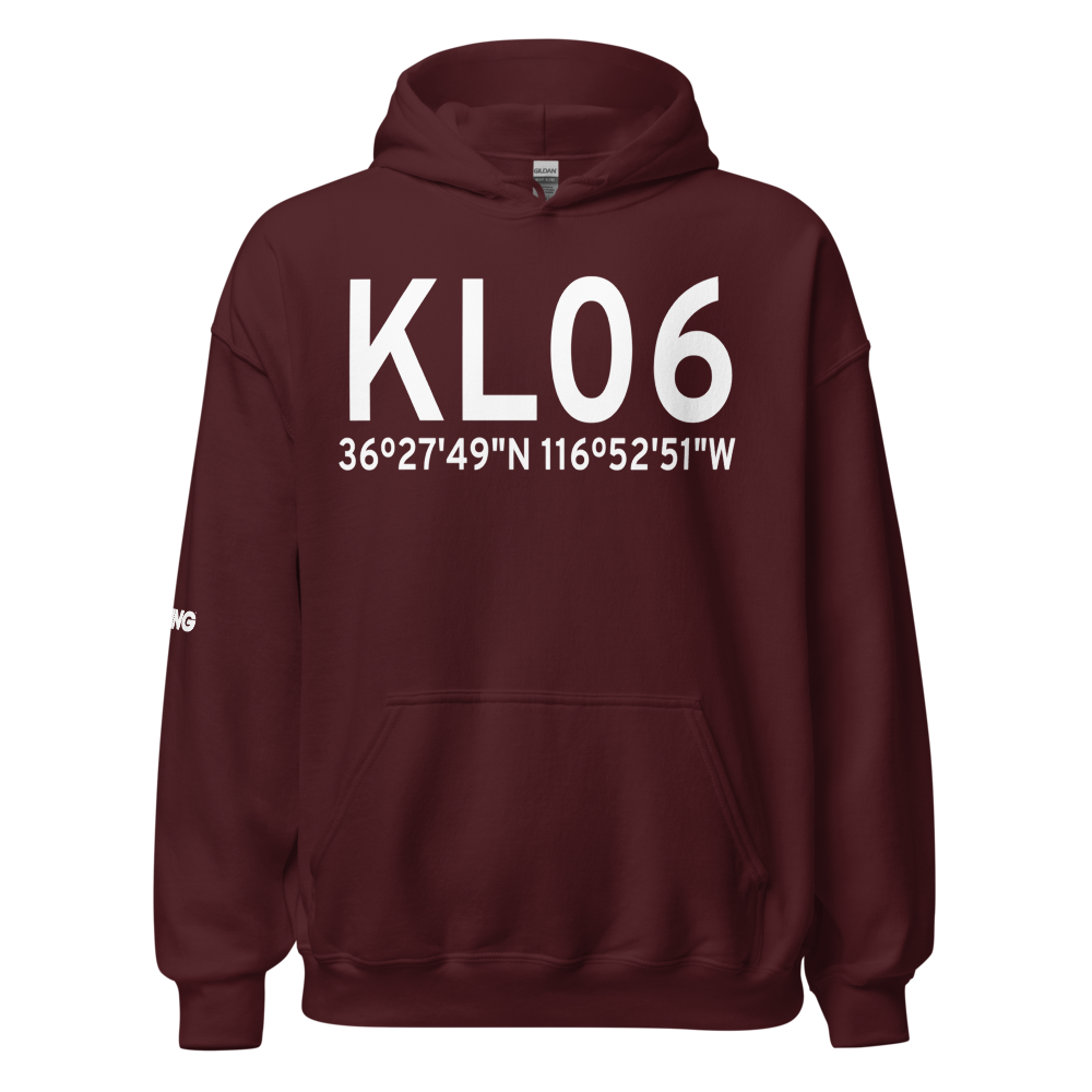 Furnace Creek Airport (KL06) ICAO Hoodie Sweatshirt 