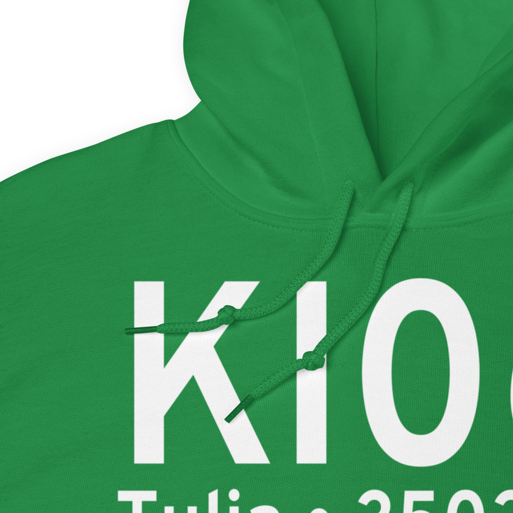 City of Tulia-Swisher County Municipal Airport (KI06) ICAO Hoodie Sweatshirt 