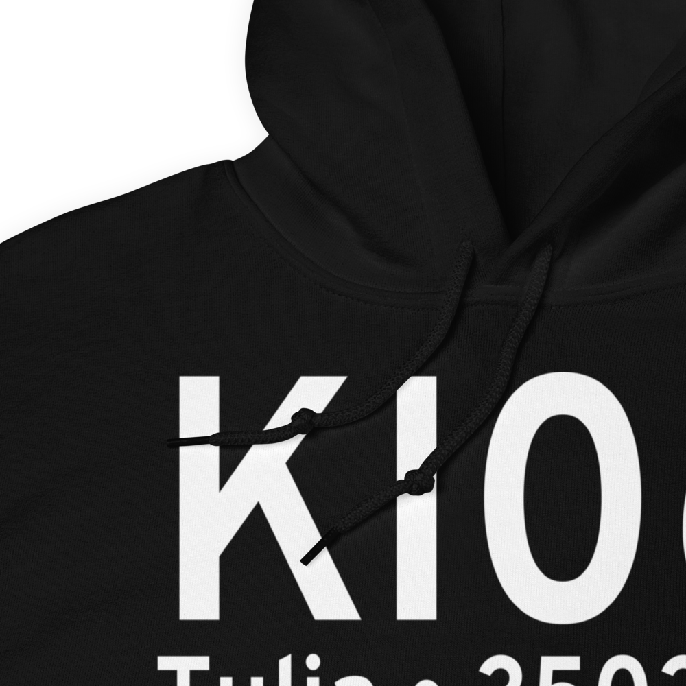 City of Tulia-Swisher County Municipal Airport (KI06) ICAO Hoodie Sweatshirt 
