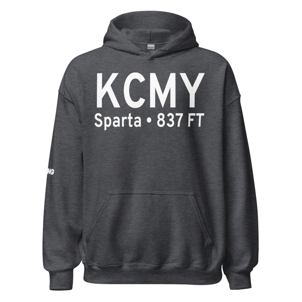 Sparta Fort Mc Coy Airport (KCMY) ICAO Hoodie Sweatshirt 
