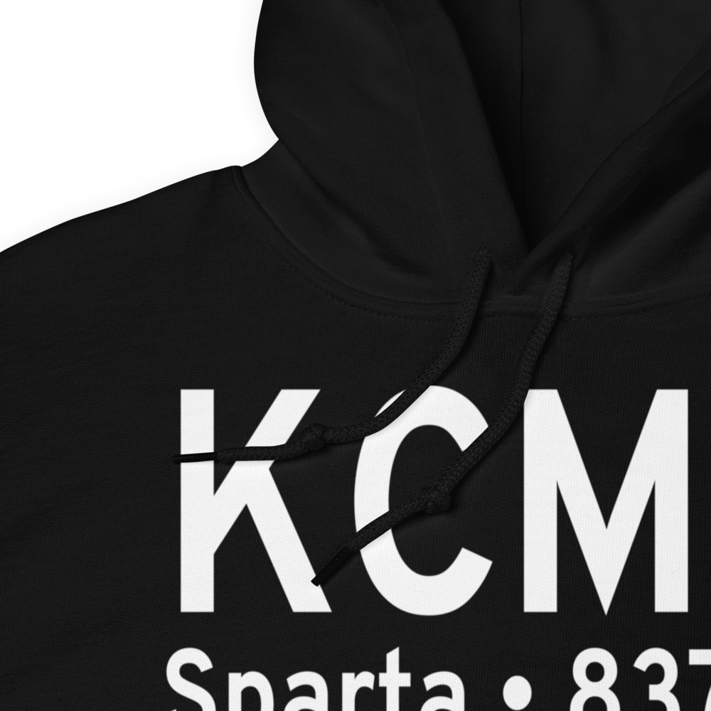 Sparta Fort Mc Coy Airport (KCMY) ICAO Hoodie Sweatshirt 
