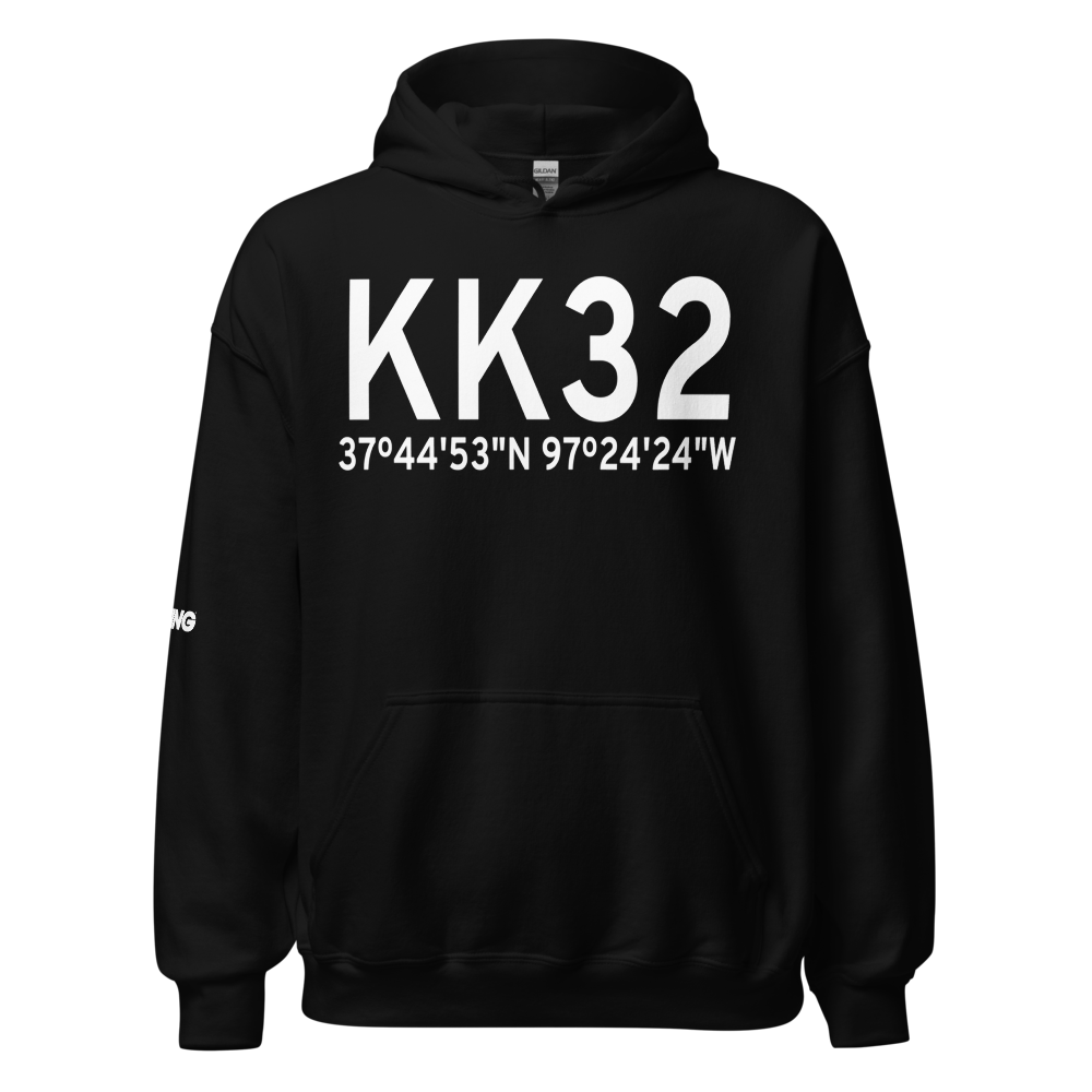 Riverside Airport (KK32) ICAO Hoodie Sweatshirt 