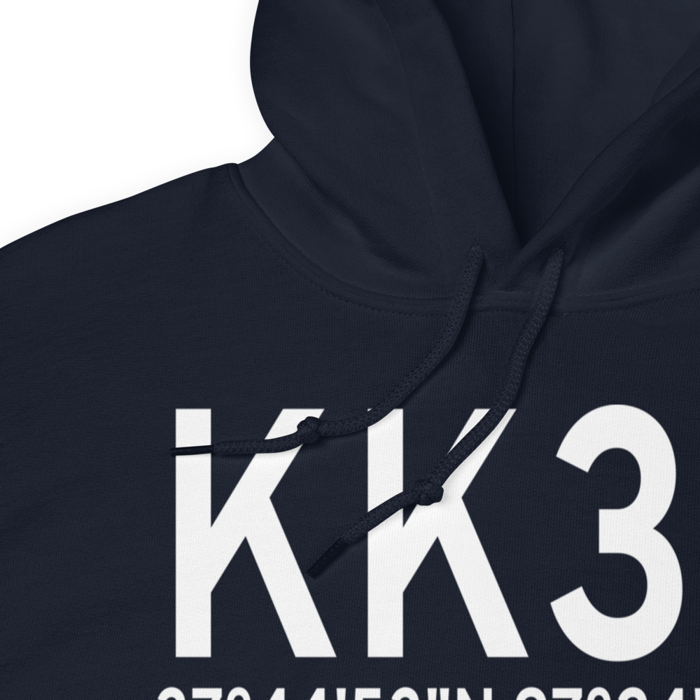 Riverside Airport (KK32) ICAO Hoodie Sweatshirt 