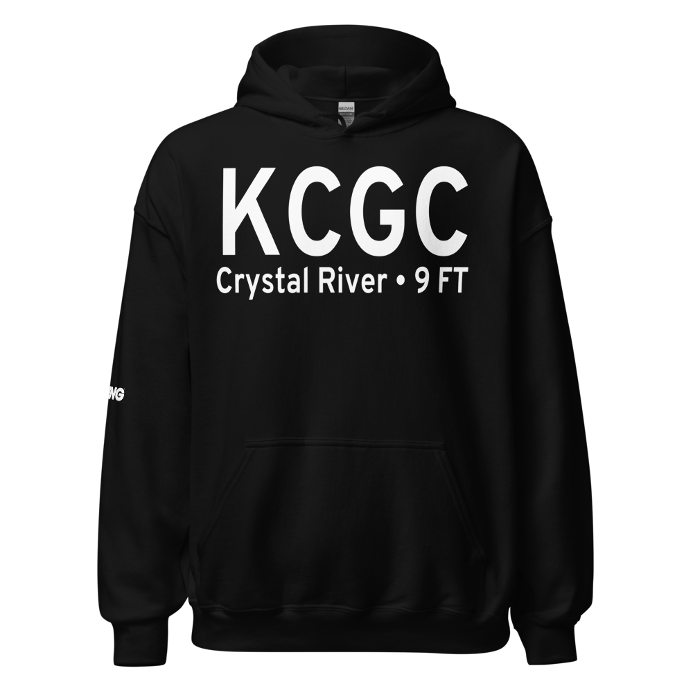 Crystal River Airport (KCGC) ICAO Hoodie Sweatshirt 