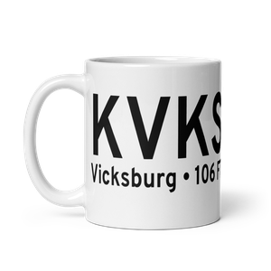 Vicksburg Municipal Airport (KVKS) ICAO Mug