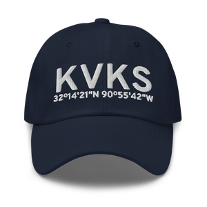 Vicksburg Municipal Airport (KVKS) ICAO Hat