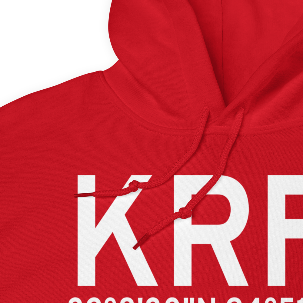 Rusk County Airport (KRFI) ICAO Hoodie Sweatshirt 