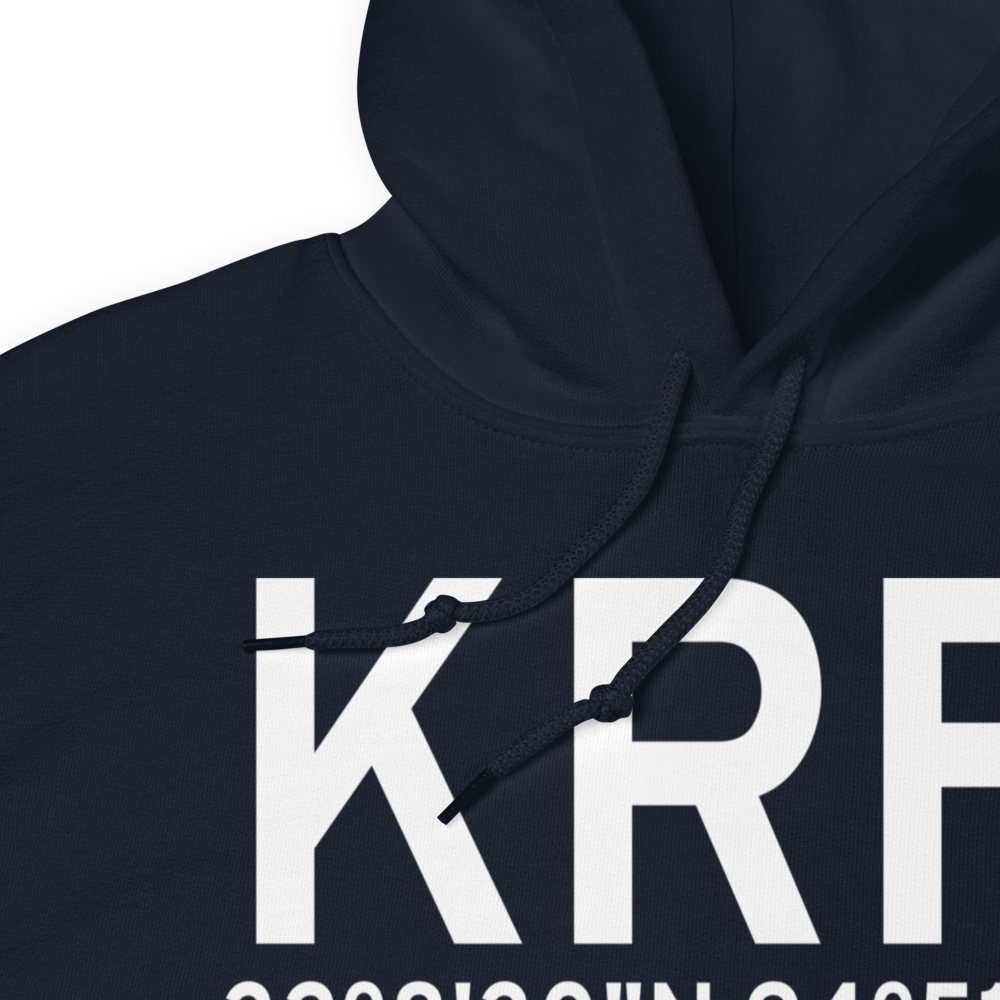 Rusk County Airport (KRFI) ICAO Hoodie Sweatshirt 