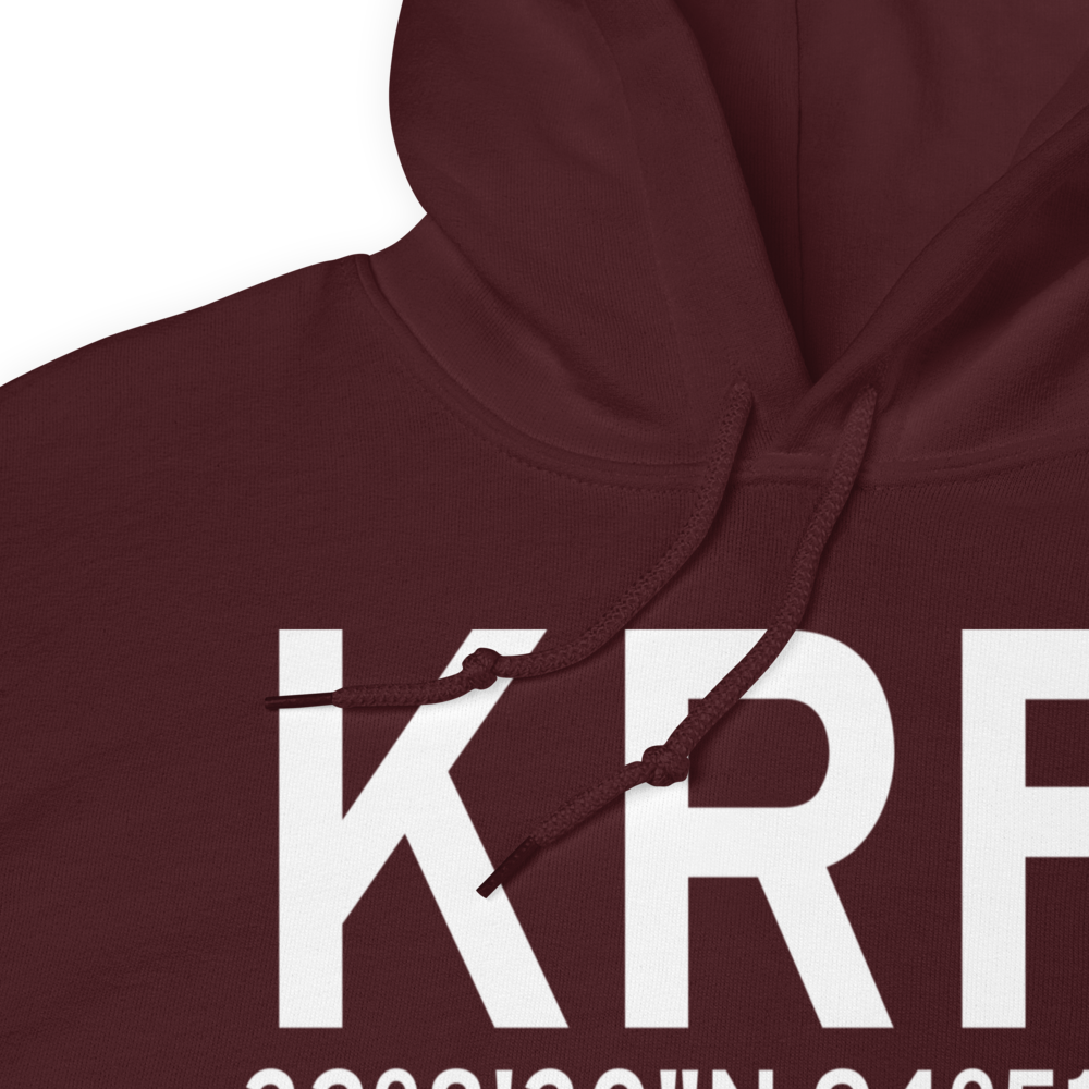 Rusk County Airport (KRFI) ICAO Hoodie Sweatshirt 