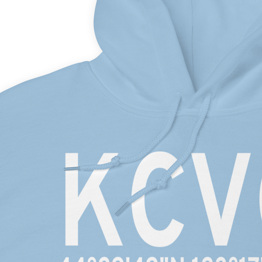 Corvallis Municipal Airport (KCVO) ICAO Hoodie Sweatshirt 