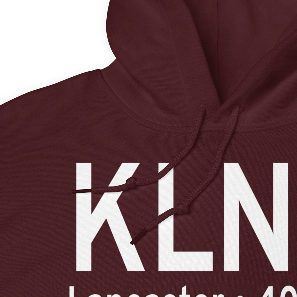 Lancaster Airport (KLNS) ICAO Hoodie Sweatshirt 