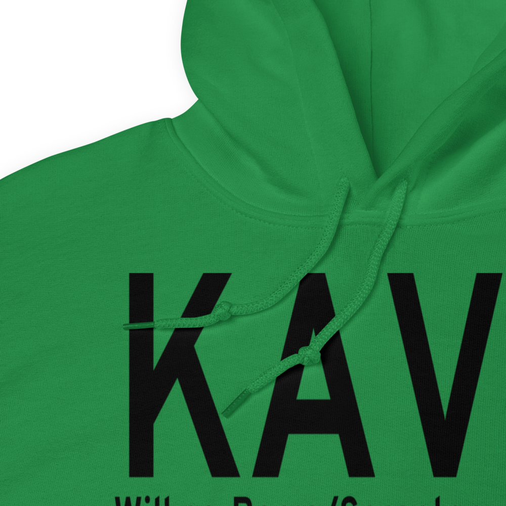 Wilkes Barre Scranton International Airport (KAVP) ICAO Hoodie Sweatshirt 