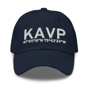 Wilkes Barre Scranton International Airport (KAVP) ICAO Hat