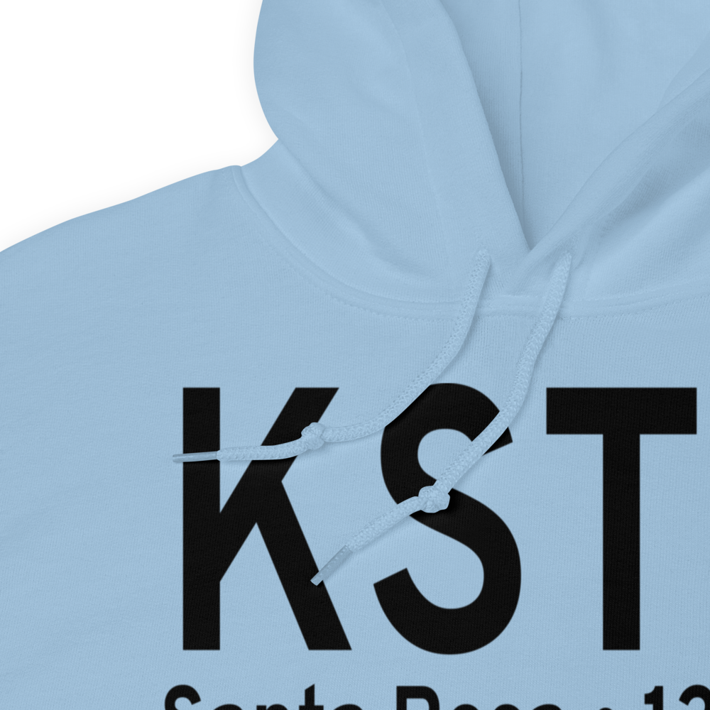 Charles M. Schulz Sonoma County Airport (KSTS) ICAO Hoodie Sweatshirt 