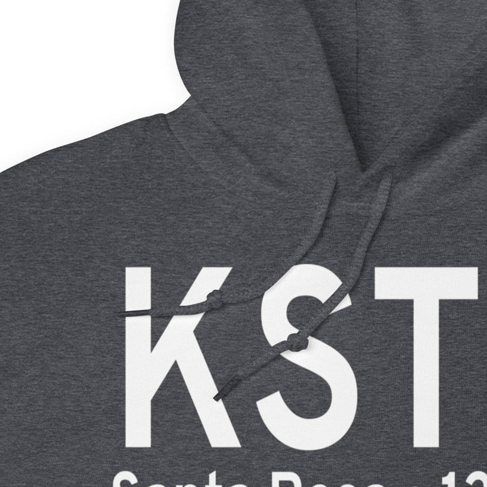 Charles M. Schulz Sonoma County Airport (KSTS) ICAO Hoodie Sweatshirt 