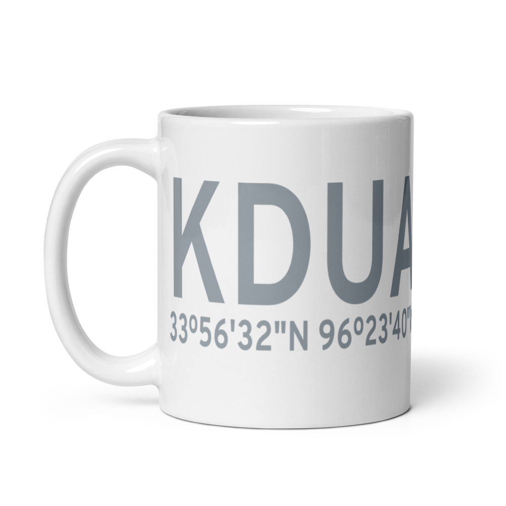 Eaker Field (KDUA) ICAO Mug 