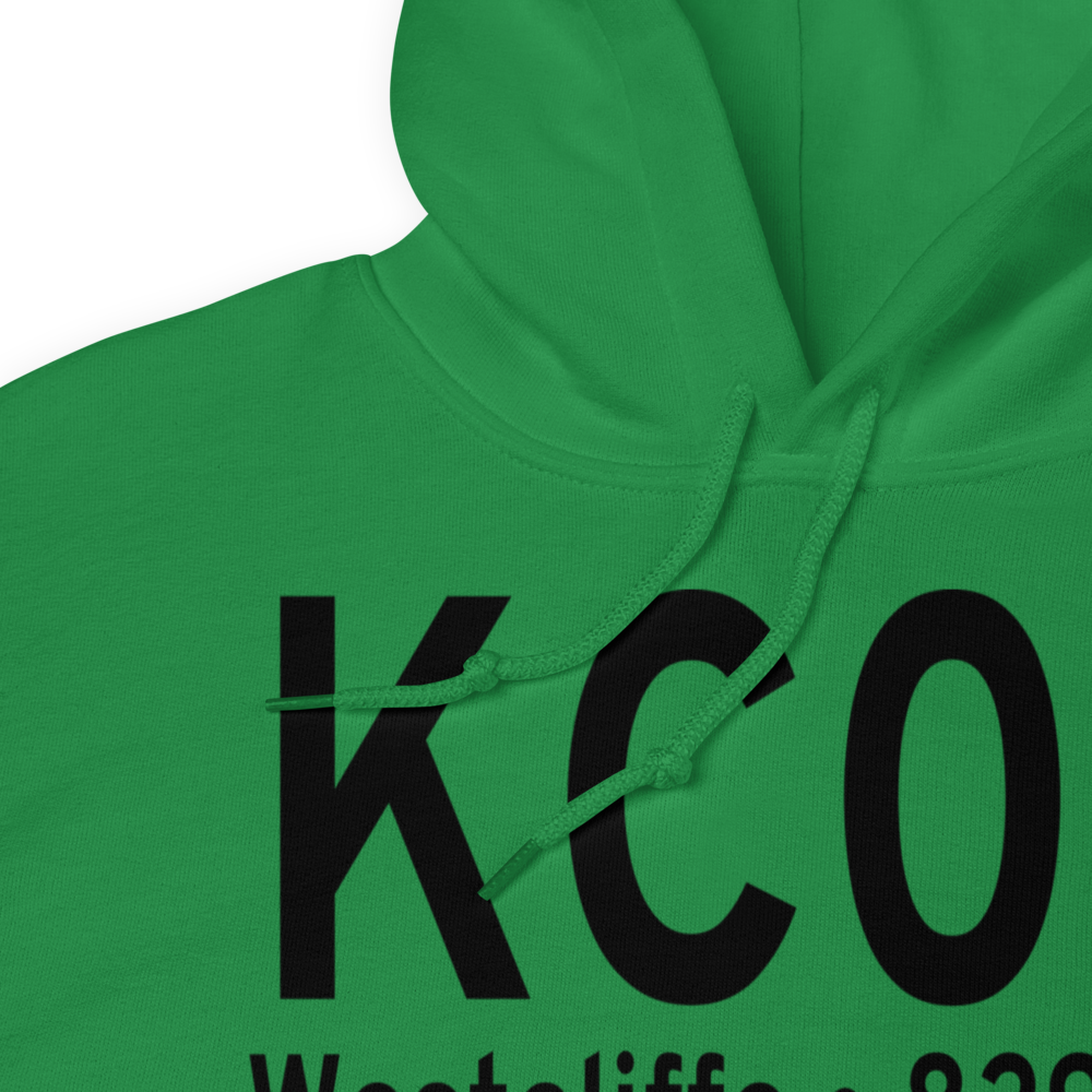 Silver West Airport (KC08) ICAO Hoodie Sweatshirt 