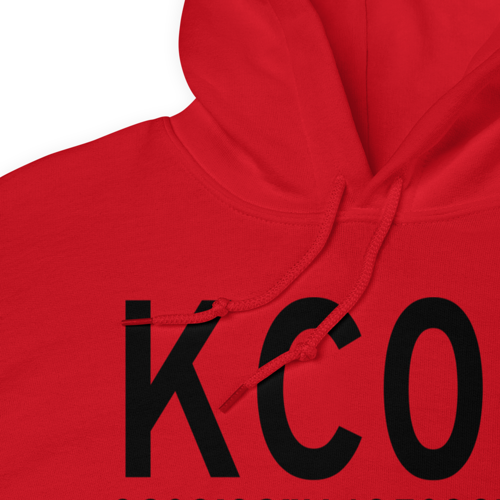 Silver West Airport (KC08) ICAO Hoodie Sweatshirt 