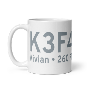 Vivian Airport (K3F4) ICAO Mug
